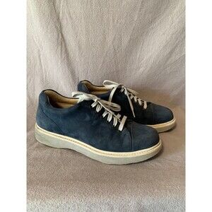 Samuel Hubbard 6.5 Blue Suede Athletic Shoes W1300-016‎ Leather Lace Up Nubuck